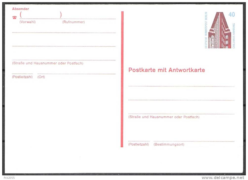 Berlin Ganzsache1989  Michel-Nr. P 132 Ungebraucht( D1316 ) - Postkaarten - Ongebruikt