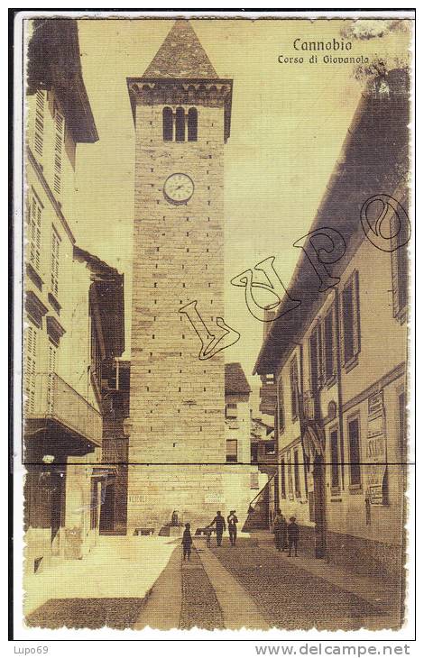 Piemonte Verbania Cannobio Corso Di Giovanola - Verbania