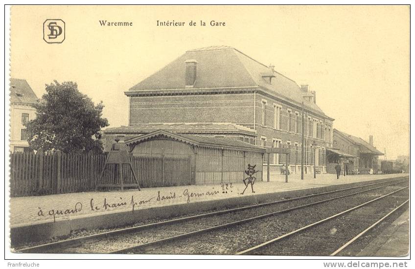 WAREMME (4300) Intérieur De La Gare - Waremme