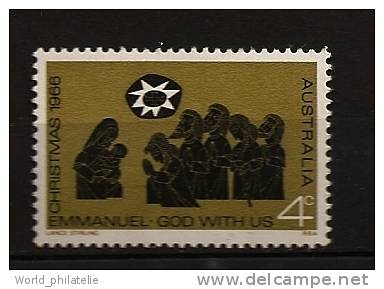 Austalie Australia 1966 N° 345 ** Noël, Marie, Jésus, Adoration Des Bergers - Neufs
