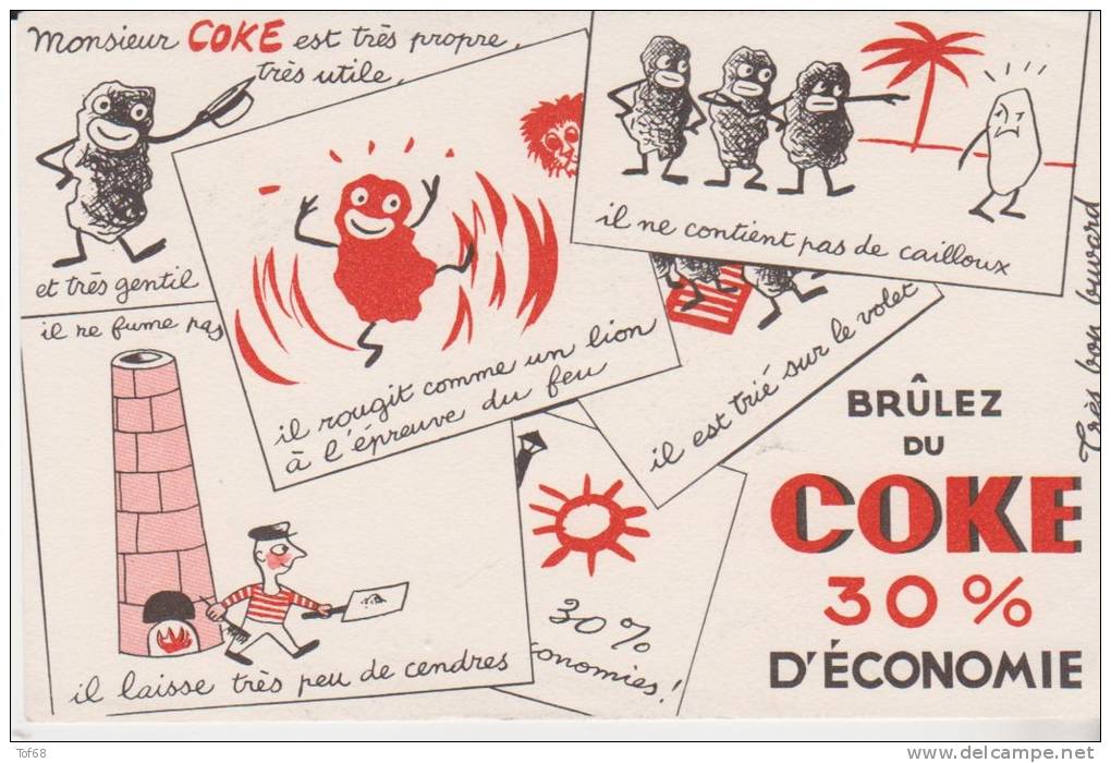 Buvard Brulez Du Coke - C