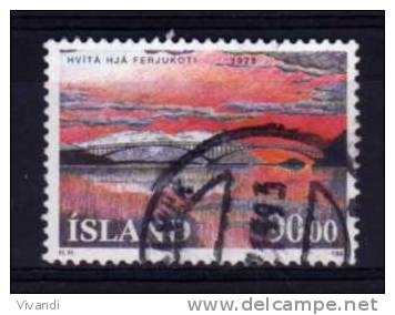 Iceland - 1993 - 90k Bridges - Used - Used Stamps