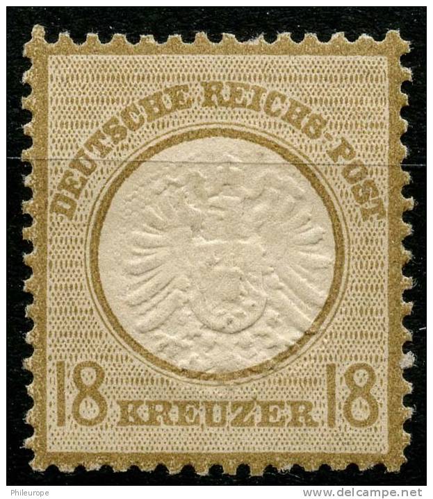 Allemagne Empire (1872) N 25 * (charniere) - Neufs