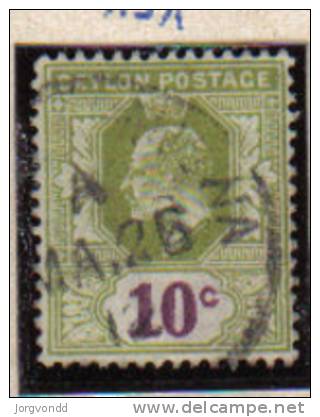 Ceylon-1904-Mi.151-gest.° - Ceylon (...-1947)