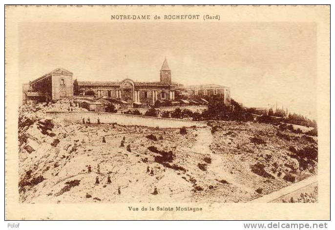 Notre Dame De ROCHEFORT - Vue De La Ste Montagne     (49230) - Rochefort-du-Gard