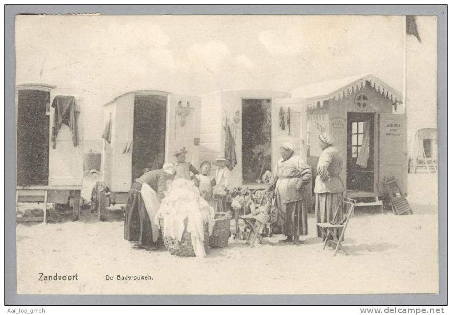 Nierdelande NH Zandvoort 1909-07-18 Foto De Badvrouwen - Zandvoort