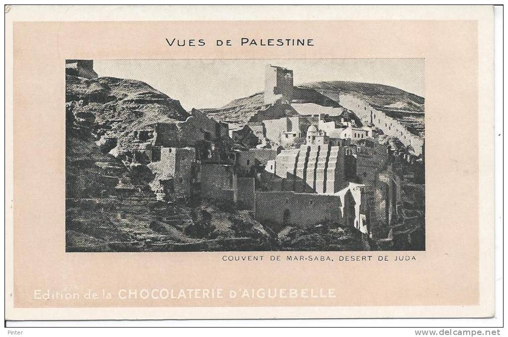 PALESTINE - Couvent De Mar-Saba - Desert De Juda - Palestine