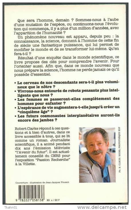 ROBERT-LAFFONT " L´HOMME MUTANT " ROBERT-CLARKE  DE 1989 - Robert Laffont