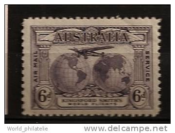 Australie Australia 1931 N° PA 4 ** Avion, Planifère, Vols Transocéans, Charles Kingsford Smith - Nuevos