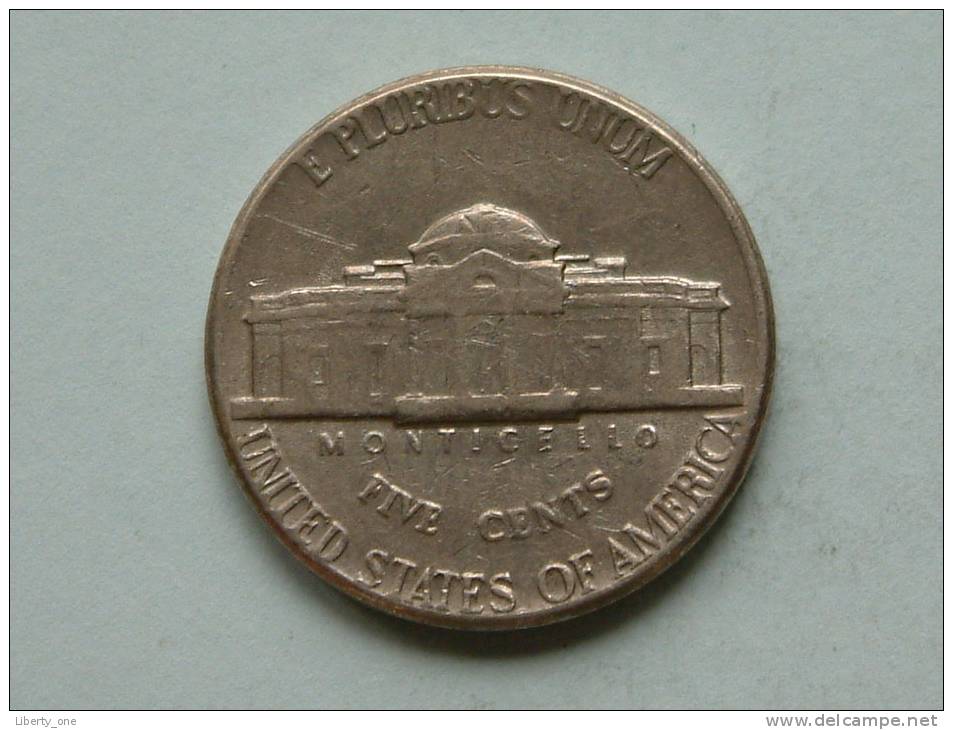 1971 D - Five Cents / KM A192 ( Uncleaned - For Grade, Please See Photo ) ! - 1938-…: Jefferson