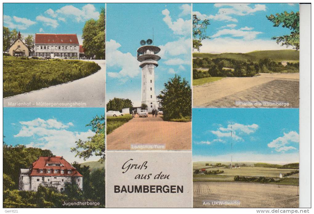 4405 BAUMBERGE Bei Nottuln, Mehrbildkarte - Coesfeld
