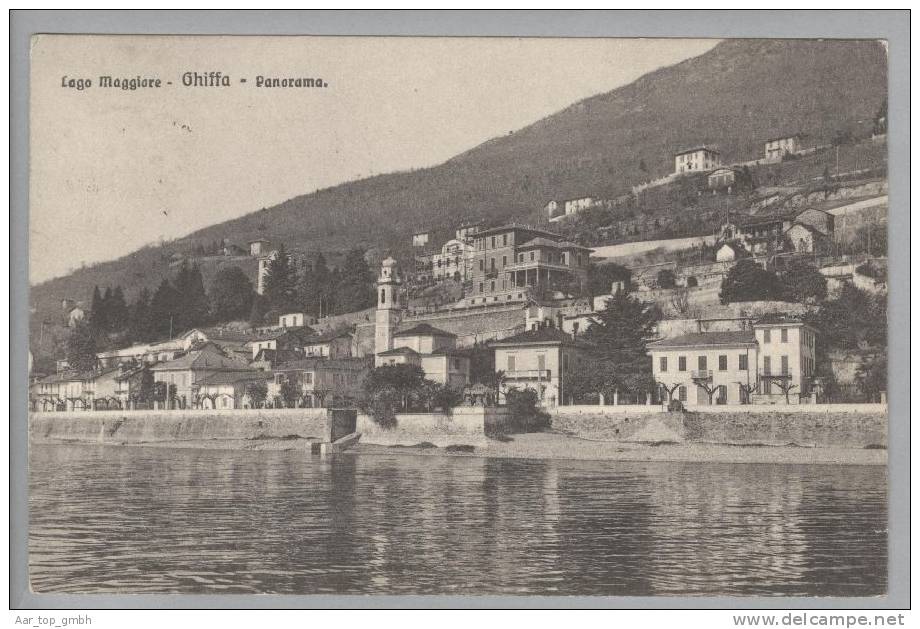 Italien Piemont GHIFFA (Lago Maggiore) 1913-12-30 Foto Brunner&C. - Altri & Non Classificati