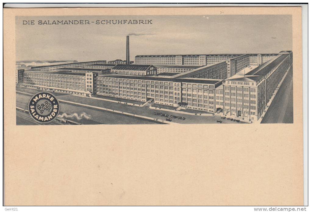 7014 KORNWESTHEIM, SALAMANDER - Schuhfabrik - Kornwestheim