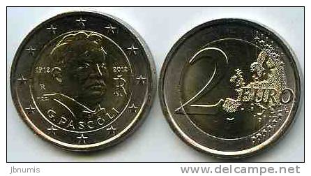 Italie Italy 2 Euro 2012 Pascoli UNC - Italia