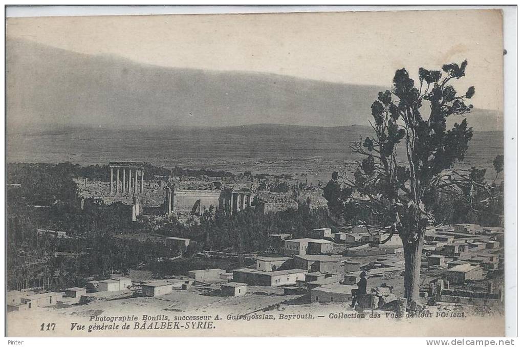 LIBAN - Vue Générale De BAALBEK SYRIE - Liban