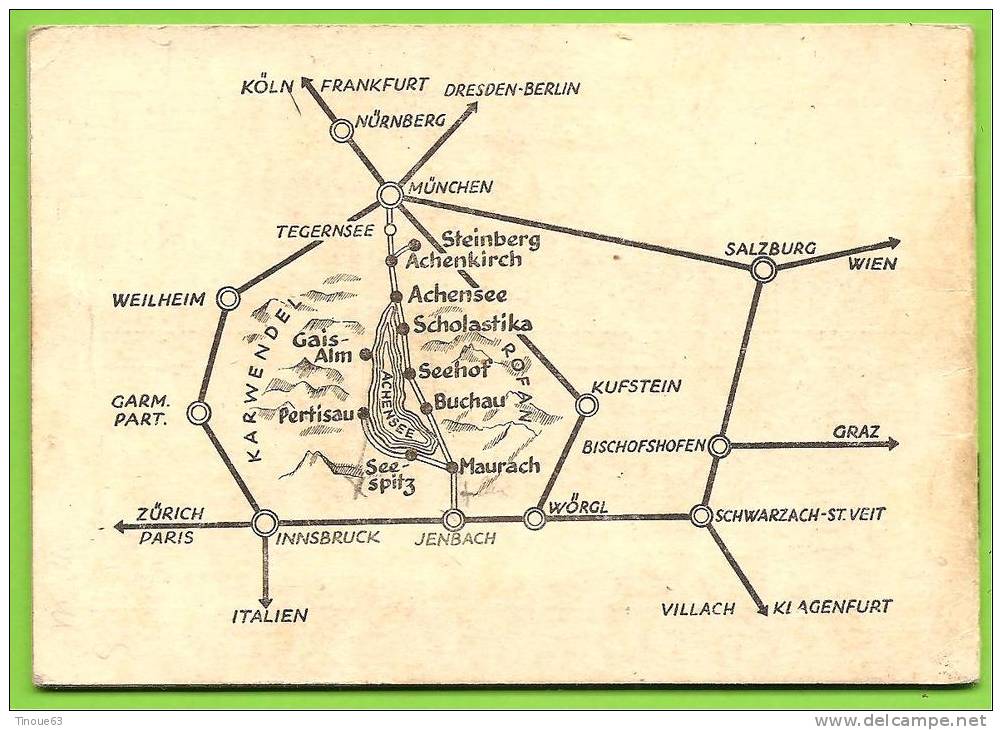AUSTRIA - TIROL Guide UNIVERS - FÜHRER - Rund Um Den Achensee  (Autour Du Lac Achensee - Tyrol) - Austria