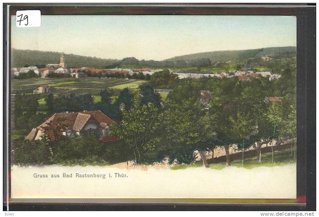 GRUSS AUS BAD RASTENBERG - TB - Rastenburg