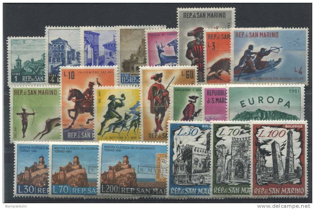 1961 COMPLETE YEAR PACK MNH ** - Full Years