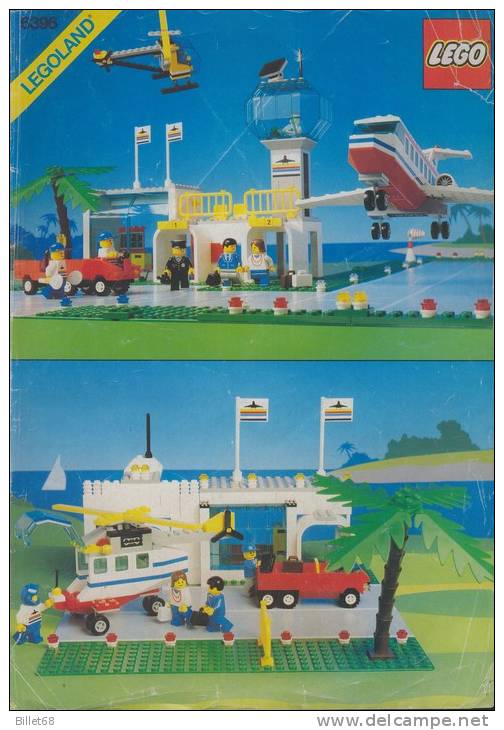 Plan  Lego System 6396  Airport   De 1990 - Plans