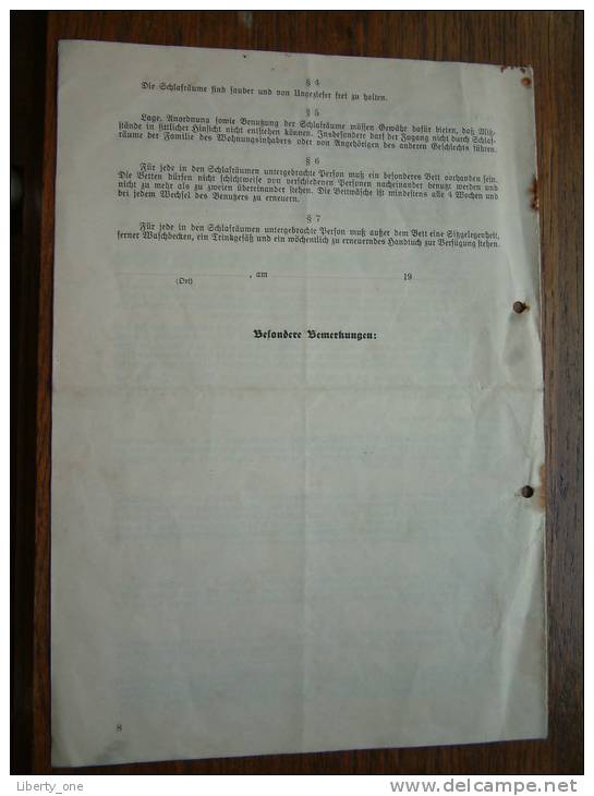 LEHRVERTRAG / Treuse Kurt Und Paul / Für Sondershausen Paul Schröder - 1940 (zie Foto´s Voor Details) ! - Documents