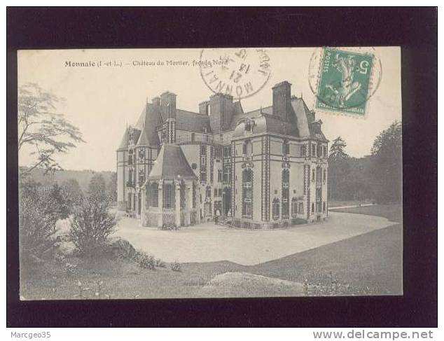 37 Monnaie Chateau Du Mortier Façade Nord édit. Saulas - Monnaie