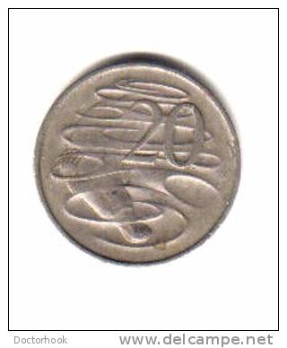 AUSTRALIA    20  CENTS   1967 (KM# 66) - 20 Cents