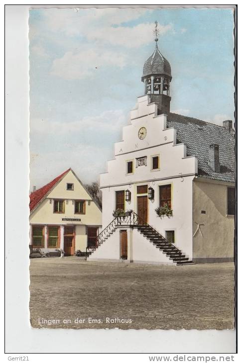 4450 LINGEN; Rathaus 1962 - Lingen