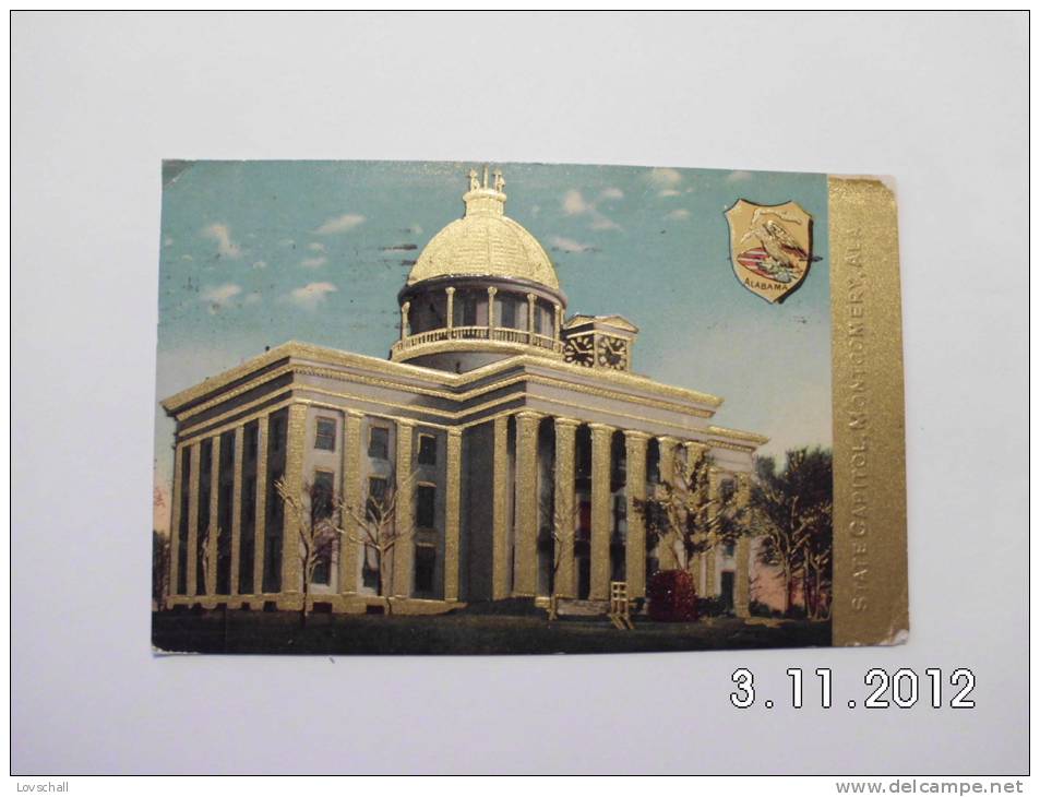 Montgomery. - State Capitol. (1 - 7 - 1910) - Montgomery