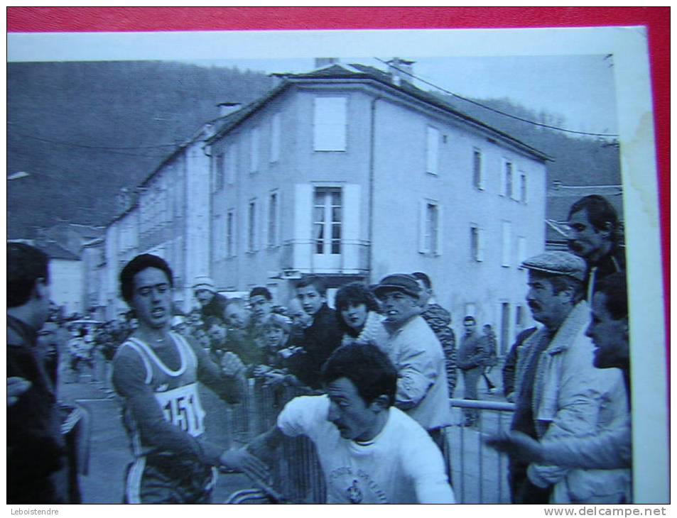 CPM THEME SPORT ETAPE MONTREDON LABESSONNIE VABRE  VABRE 4 Eme RONDE GIVREE DU SIDOBRE 26 JANVIER 1986 - Atletica