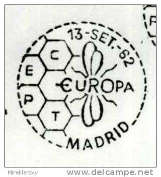 ABEILLE / BIENE / BEE / OBLITERATION TEMPORAIRE  ESPAGNE / EUROPA - Abejas