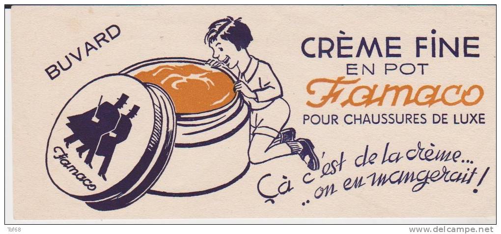 Buvard Famaco Crème Pour Chaussures - F