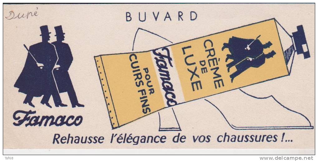 Buvard Famaco Crème Pour Cuirs - F