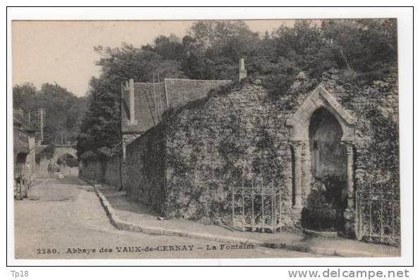 Aufargis  ABBAYE DE VAUX DE CERNAY LA FONTAINE - Auffargis