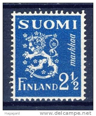 #C1609. Finland 1932. Michel 180. MH(*) - Nuovi
