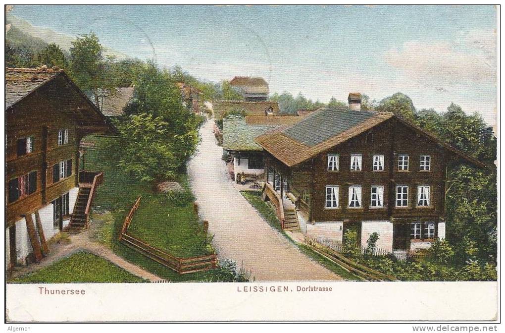 5244 - Thunersee  Leissigen, Dorfstrasse - Leissigen