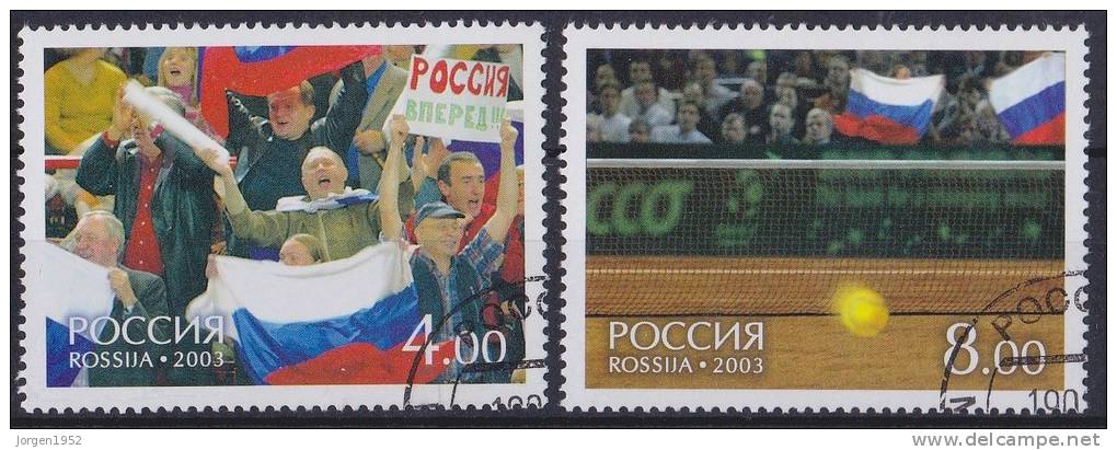 RUSSIA 2003 MICHEL NR. 1061-1062 - Used Stamps