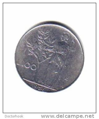 ITALY    100  LIRE   1956 (KM# 96) - 100 Lire