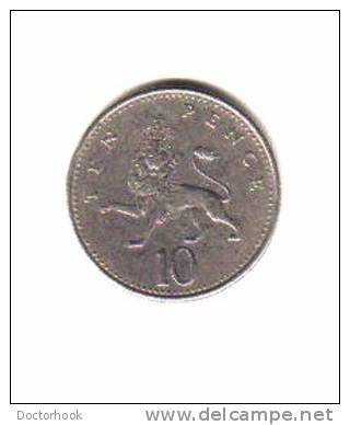 GREAT BRITAIN    10  PENCE   1992 (KM# 938b) - 10 Pence & 10 New Pence