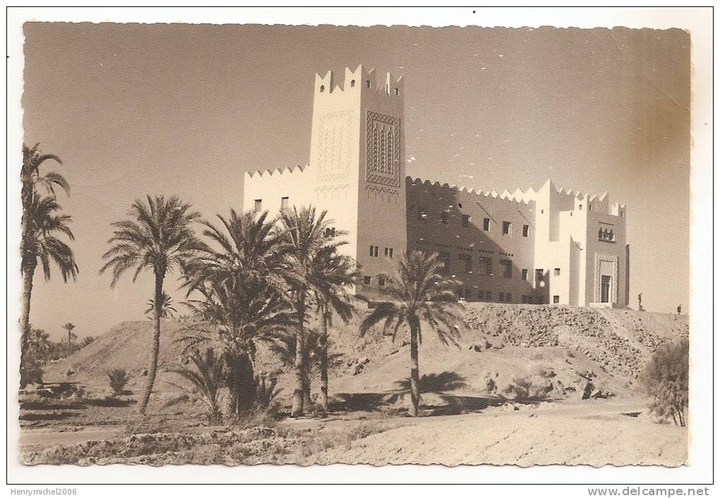 Maroc - Carte Photo Ouarzazate , Envoyée D'erfoud En 1958 - Sonstige & Ohne Zuordnung