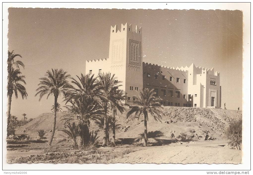 Maroc - Carte Photo Ouarzazate , Envoyée D'erfoud En 1958 - Other & Unclassified