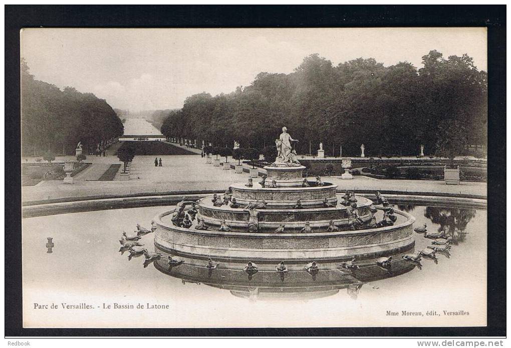 RB 897 - Early Postcard - Le Bassin De Latone - Versailles France - Ile-de-France