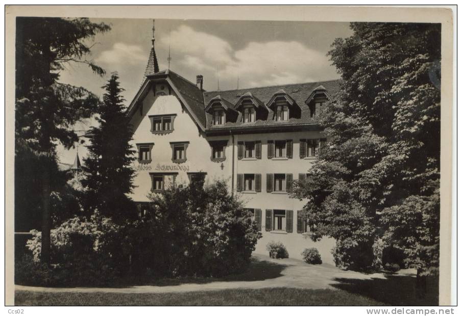 Erholungsheim Schloss Schwandegg Bei Menzingen 1946 - Menzingen