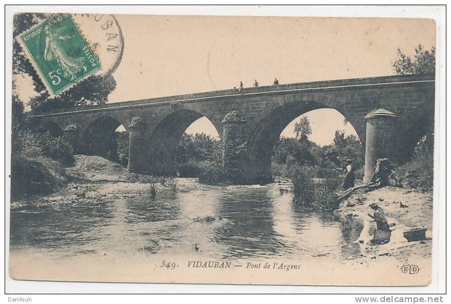 83 // VIDAUBAN  Pont De L'Argens   ELD   349    Laveuses   ** - Vidauban