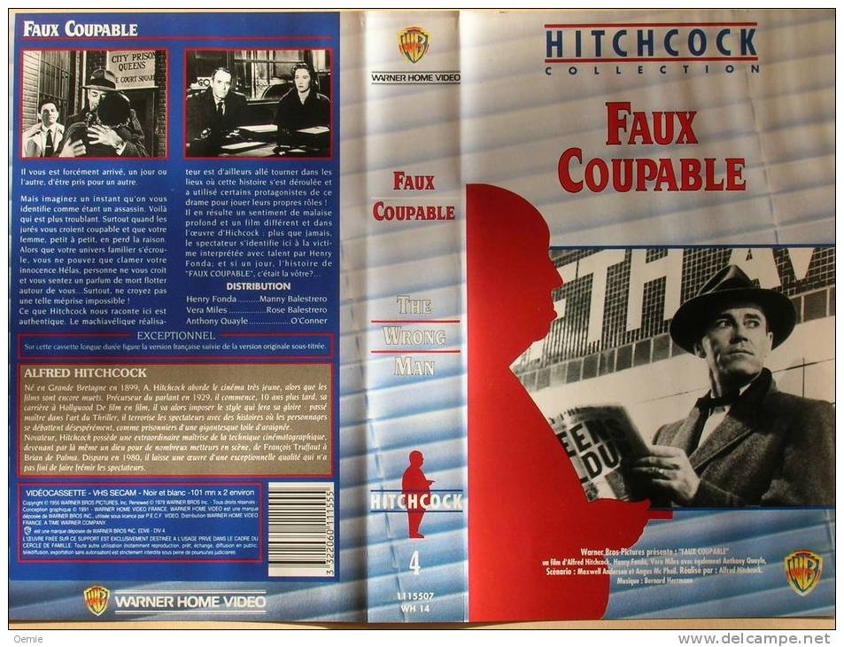 Faux Coupable °°°° De Hitchcock - Classic