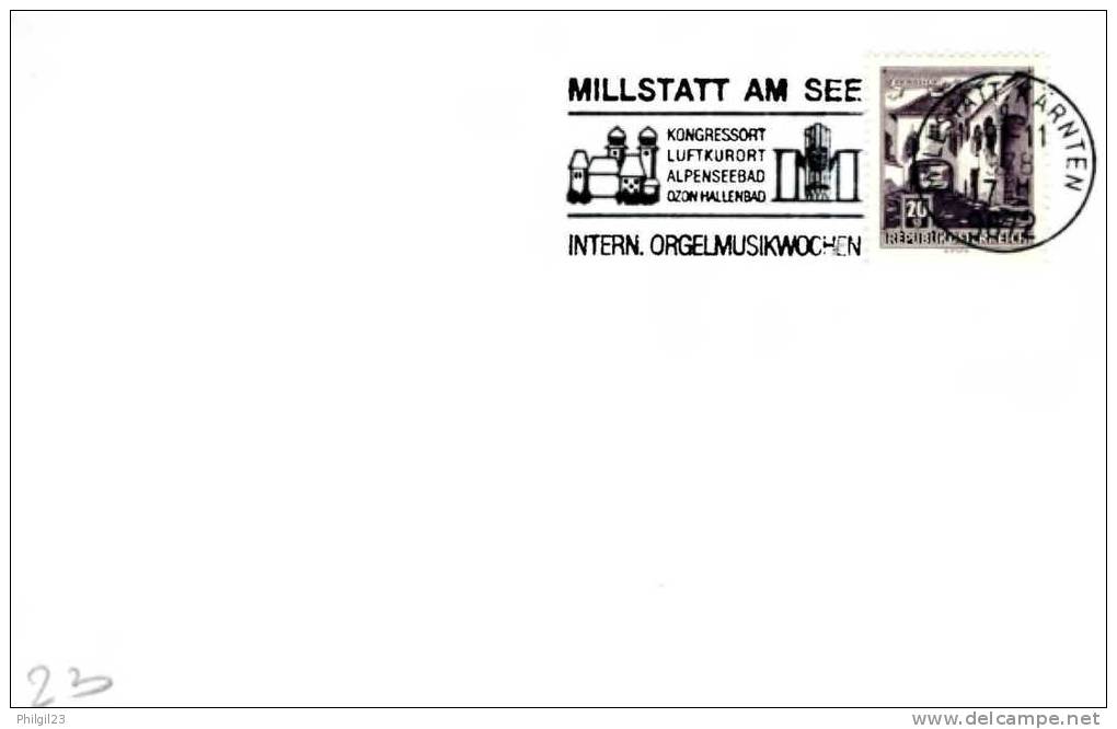 AUTRICHE - AUSTRIA - MILLSTATT AM SEE 1978 - ORGUES - ORGAN - Musique