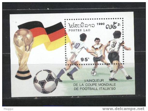 LAOS    BF 112   **   Cup 1990   Football  Soccer  Fussball - 1990 – Italien