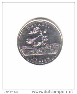 CANADA    25  CENTS Ontario  1992 (KM# 223) - Canada