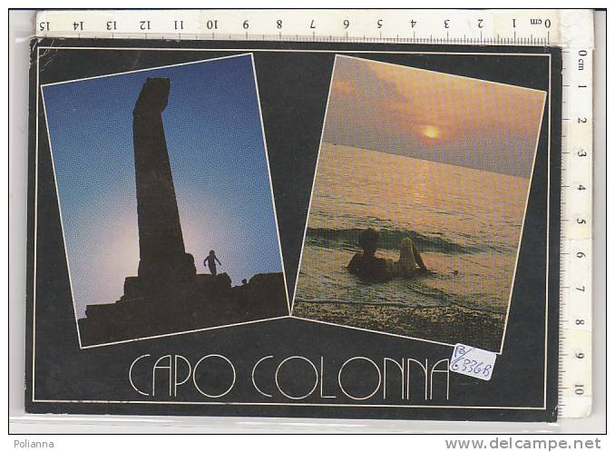 PO6336B# CROTONE - CAPO COLONNA - TRAMONTO  VG - Crotone