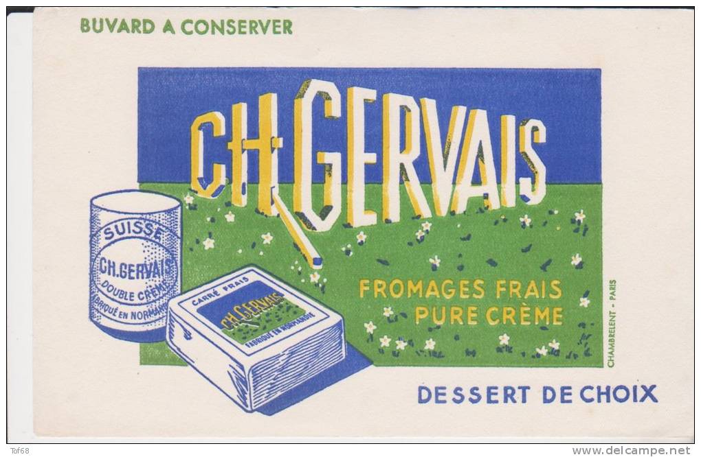 Buvard Gervais - Milchprodukte