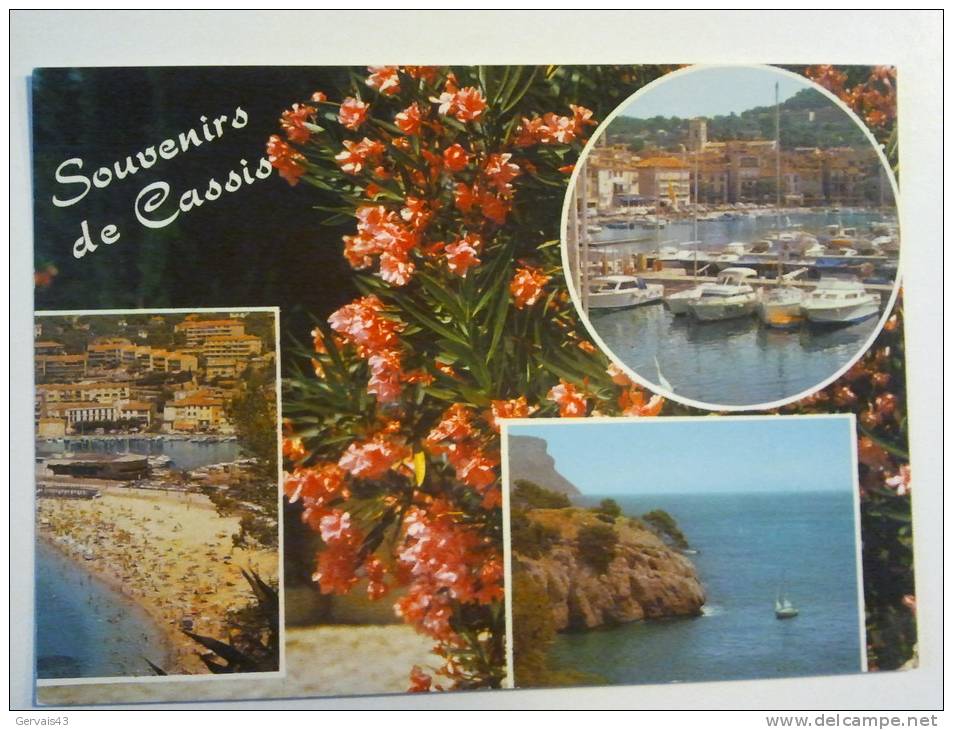 CASSIS  Lot de 24 cartes postales couleurs de Cassis